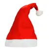 Roupa de Natal Chapéu de Natal Decoração de Festa de Natal Chapéu de Tecido Não Tecido Pelúcia Adulto Chapéu para Funcionários de Shopping