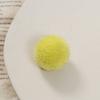 30mm outono e inverno nova cor redonda lã cera bola de cabelo diy criativo brincos artesanais acessórios para cabelo chapéu atacado