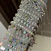 Pulseira de flor oval em zircônia, luxo leve, alta qualidade, elegante, design único, acessório feminino versátil