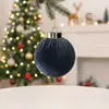 Bolas de Natal Envoltas em Tecido de Comércio Exterior Mais Vendidas para Decoração de Interiores Enfeites de Árvore de Natal DIY Bolas de Natal de Tecido em Estoque