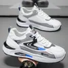 Sapatos Masculinos, Tênis Esportivos, Novos Tênis Esportivos Versáteis, Tênis de Corrida de Couro, Sapatos Casuais da Moda para o Dia a Dia Masculino, Tênis Masculino para Estudante Venda por Atacado