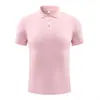 Camisa Polo de Algodão e Seda Uniforme de Trabalho Personalizado Estampa de Logo Manga Curta Gola Feita Sob Encomenda Camisa Publicitária de Alto Padrão Vestuário Corporativo para Funcionários
