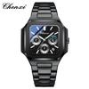 Chenxi Nuevo Reloj Multifuncional para Hombre Versátil Reloj Cuadrado Oculto Clásico Moda Luminoso Impermeable Exportación