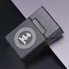 Paquete de 20 Estuches Magnéticos para Cigarrillos, Adecuado para Cajetillas Blandas y Duras, Resistente a la Presión y a la Humedad, Hecho de Aleación de Aluminio, Caja de Cigarrillos Portátil con Grabado