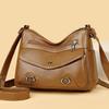 Primavera e Outono novo ombro único crossbody casual saco feminino PU saco de múmia fábrica atacado comércio exterior exportação entrega transfronteiriça