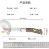 Cuchillo Plegable de Tres Hojas Más Vendido en Tiktok Cuchillo para Frutas Pelador de Cordero Cuchillo para Senderismo al Aire Libre Cuchillo de Mano para Carne
