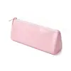 Produto Novo Transfronteiriço, Capacidade Ultra Grande, Bolsa Multifuncional para Armazenamento de Papelaria e Beleza, Impermeável, Resistente à Sujeira, Lavável, Estojo Triangular de Silicone para Lápis