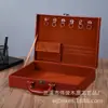 Spot de fábrica cuero PU general caja de llaves de regalo de entrega caja de entrega de bienes raíces caja de entrega de datos de bienes raíces de Villa