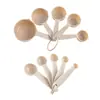 Juego de Cucharas Medidoras Listas, Juego de 10 Piezas de Cucharas Medidoras para Granos de Café y Leche en Polvo, Cuchara Medidora para Harina y Condimentos, Juego de Cucharas Medidoras Coloridas