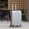 Maleta de Equipaje Hombres y Mujeres 20 pulgadas Pequeña con Ruedas Giratorias Estuche de Cuero 24 pulgadas Estudiante Universitario Viaje Caja con Contraseña 28 pulgadas