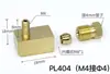 Boquilla de aceite para deslizador Conector en ángulo recto PL Conector de manguito Codo con resorte interno Tubo de aluminio Tubo Conector de tubo de aceite de nylon