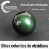 4-18mm natural obsidiana contas redondas cor obsidiana contas soltas com olhos semi-acabados DIY acessórios pulseira artesanal