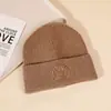 Chapéus de Lã Quentes de Tricô para Outono e Inverno para Homens e Mulheres, Chapéus de Lã Versáteis para Exterior, Uso Diário Casual para o Trabalho, Chapéus de Tricô Espessados