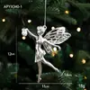 Pendente de Plástico Prateado de Formato Especial Transfronteiriço Galvanizado Brilhante Acessórios de Pingente de Árvore de Natal Decorações de Natal