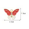 Fabricante de Accesorios de Joyería Estilo Mariposa, Venta al por Mayor de Joyería DIY Hecha a Mano de Aleación, Accesorios de Joyería DIY con Goteo de Aceite Transfronterizo