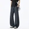 2026 Nuevos Pantalones Curvos de Patrón de Escamas de Serpiente Estilo Americano para Hombre, Corte Holgado, Caída Fluida, Cordón, Pierna Ancha, Pantalones de Chándal Casuales