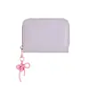 Estilo Coreano Simples Novo Porta-Cartões Feminino Porta-Cartões Curto Sanfonado Carteira de PU Porta-Moedas Fabricante Transfronteiriço Atacado em Estoque