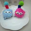 Bonito engraçado de pelúcia de lã frita feio boneca antena cerdas gancho de cabelo feminino torcido vara hairpin cocar presente presente