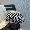 Bolso de Diseño de Nicho con Bloques de Color para Mujer 2026 Primavera/Verano Nuevo Bolso de Cadena Tejido Versátil Bolso de Hombro Cruzado