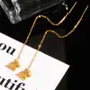 Brincos de tarraxa de aço titânio com borboleta, temperamento de nicho, brincos vintage, brincos de linha para ouvido de celebridade da internet, joias para ouvido feminino, atacado