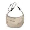 Masha Family Nueva Bolsa de Nylon para Mujer de un Solo Hombro para Viajar Cruzada Casual Gran Capacidad Versátil Ligera Bolsa Tipo Dumpling para Mujer