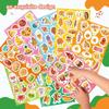Pegatinas Comida Postre Helado Manualidades Hechas a Mano para Niños Pegatinas de Estímulo para Maestros Pegatinas