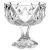 Centro de Mesa Petit Deli Diamond com Pé 14cm x 14,5cm x 15cm Cristal - Lyor