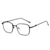 Nuevos Lentes de Sol Cuadrados Transfronterizos Estilo Europeo y Americano Retro Rectangulares Estrella de Cuatro Hojas Lentes de Sol de Moda para Mujer