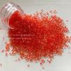 Joyería de grava para decoración de uñas de estilo japonés, piedra de cristal transparente irregular, red de piedra natural, taladro de grava pequeño tridimensional rojo para uñas
