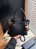 Bolso de Cubo de Mano de Alta Gama de Comercio Exterior Verano 2025 Bolso de Hombro Simple y Versátil Tendencia de Diseño de Nicho Bolso Cruzado