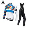 XINTOWN roupas de ciclismo traje de alça longa para ciclismo primavera e outono respirável fino roupas masculinas de ciclismo ciclismo