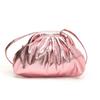 Bolsa Feminina Casual Estilo Coreano Estilo Ocidental Moda 2025 Primavera e Verão Bolsa de Ombro Simples Estilo Ocidental Portátil Cor Sólida Bolsa Concha