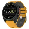 Adequado para Smartwatch Garmin Fenix8 Pulseira de Silicone Bicolor Oficial Mesmo Estilo Liberação Rápida Universal 22/26mm