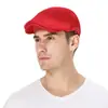 Gorra de verano para hombre, estilo europeo y americano moderno, color liso, visera corta, sombrero de sol, gorra de malla para niños, sombrero de sol para exteriores