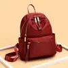 Vendas Diretas de Fábrica Mochila para Mulheres 2024 Nova Tendência Estilo K Versátil Ombro Único Transversal Moda Mochila de Couro Macio para Mulheres