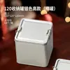 Nueva caja metálica con tapa deslizante para envasar té de frutas, galletas de piña nevada, turrón, galletas y hojas de té