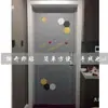 Adesivo de porta Decoração com adesivo de feltro Porta de entrada Feltro fofo Renovações da comunidade Adesivo de porta anti-colisão Uso doméstico Ou Chuang Decoração autoadesiva