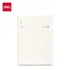 Caderno Deli com Encadernação Costurada Caderno Simples Lined de PP Caderno Inglês Espesso Caderno Transparente para Escrita Papelaria Atacado
