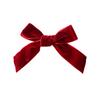 Nuchi Cinta de Lazo Navideño Lazo Decoraciones Navideñas Terciopelo Hecho a Mano DIY Mini Lazo