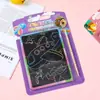Set de Blíster de Pintura de Rascar Colorida para Niños, Kit DIY Hecho a Mano para Graffiti, Papel de Rascar, Juguete Educativo para Jardín de Infancia
