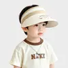 Chapéu Viseira de Proteção Solar Infantil para Meninos e Meninas, Chapéu de Sol para Exterior com Aba Larga, Proteção UV, Novo Chapéu de Verão 2026