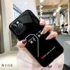 Nueva Funda para Teléfono Apple 17 Pro Huawei Oppo Samsung Vivo Xiaomi Funda de Vidrio Pareja de Dibujos Animados DIY Aplicable