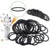 Suministro de fábrica anillo de caucho nitrilo O-ring impermeable diámetro de alambre 2,65 mm gran cantidad sin costo de molde personalización de O-ring no estándar