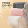 Palmilhas Quentes de Inverno Femininas, Lã de Cordeiro Mais Veludo, Botas de Neve Espessadas de Lã Cashmere, Proteção contra Frio do Nordeste, Outono e Inverno