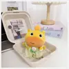 Apenas Roupas] Roupas para Boneca Capivara Lulu de 10cm, Roupas de Boneca de Algodão, Macacão para Brinquedo de Pelúcia e Xale