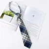 Jk a cuadros estilo japonés corbata de moño floral corbata para mujer estilo universitario para hombre corbata de moño para foto de graduación con camisa uniforme de marinero