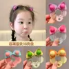 Grampo de Cabelo Infantil Grampo de Orelha de Gato para Bebê Acessório de Cabeça para Menininha Pegador Dopamina Grampo de Franja para Menina Fofa
