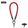 Nuevo cordón para teléfono móvil 6MM resistente para colgar en el cuello ajustable para exteriores anti-pérdida delicada cuerda trenzada para muñeca negra