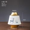 Vasos Ornamentos Sala de Estar Arranjo de Flores Veado Sika Mobiliário para Casa Estilo Jingdezhen Criativo Simples Decorações de Mesa