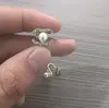 Brincos Franceses de Pérola Estilo Tweed 2025 Novo Estilo Luxo Acessível High-End Clipe de Orelha Bobina de Mosquito Não Perfurado Brincos Elegantes
